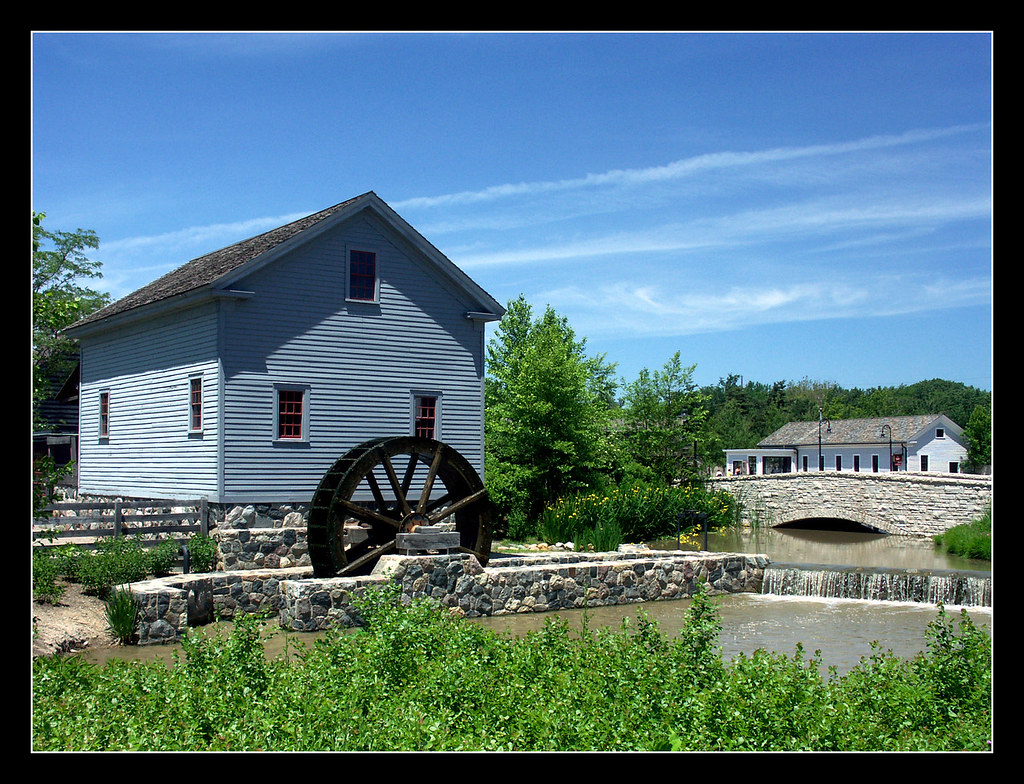 Stony Creek millpond Greenfield Village The Stony Creek … Flickr