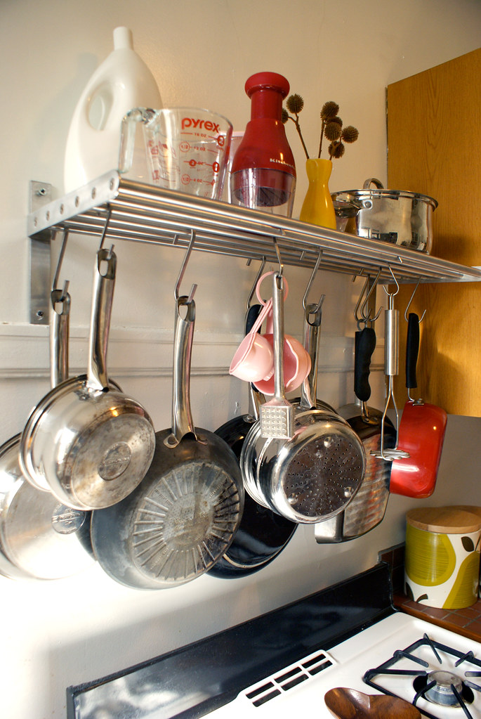 Pot Rack This is the GRUNDTAL Towel hanger/ shelf from