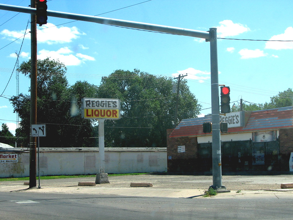 Reggie's Liquor La Junta, Colorado. US50. Alexei & Verne Stakhanov
