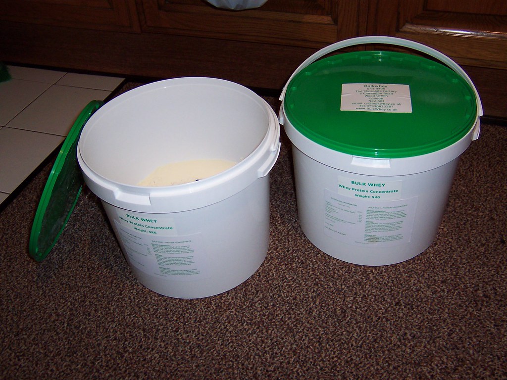 Whey Protein 5Kg Tubs In case you where all wondering wh… Flickr