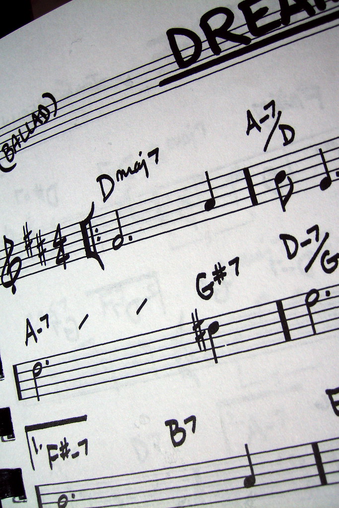 DSCF0048 Sheet music from the B flat real book samrunnerman Flickr