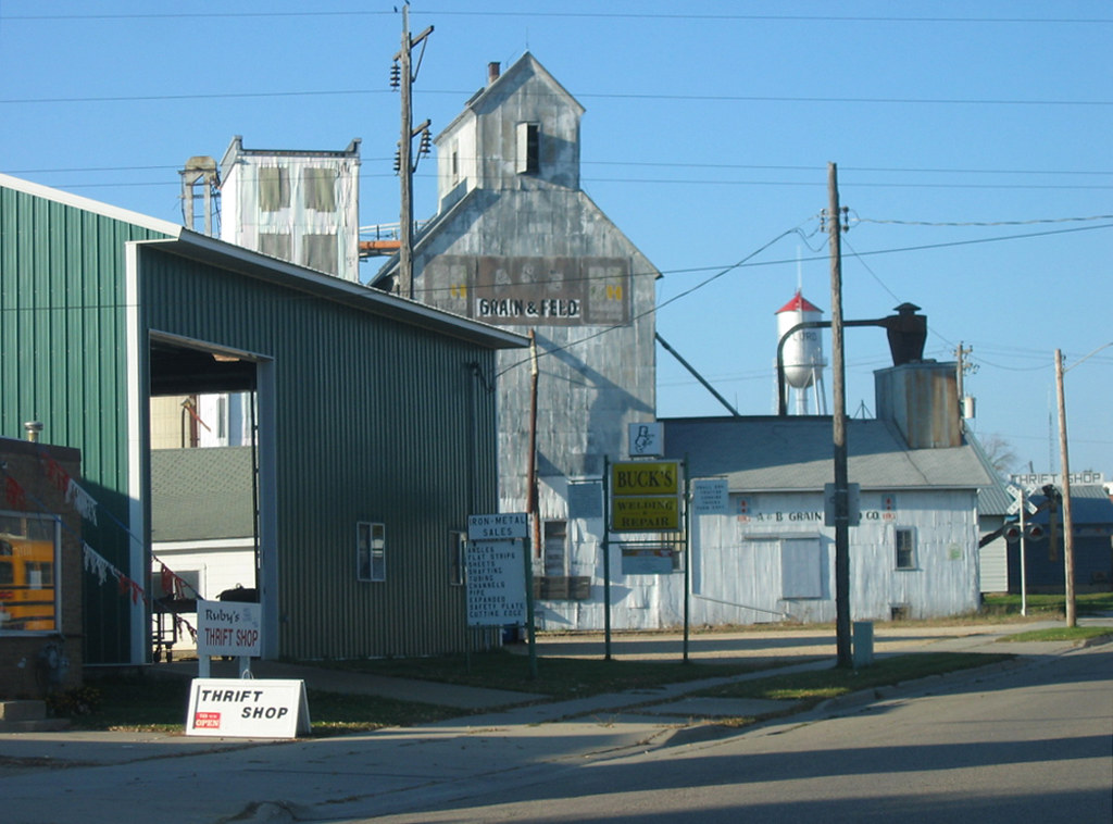 Gaylord Minnesota Grain Elevators Steve Krahn Flickr