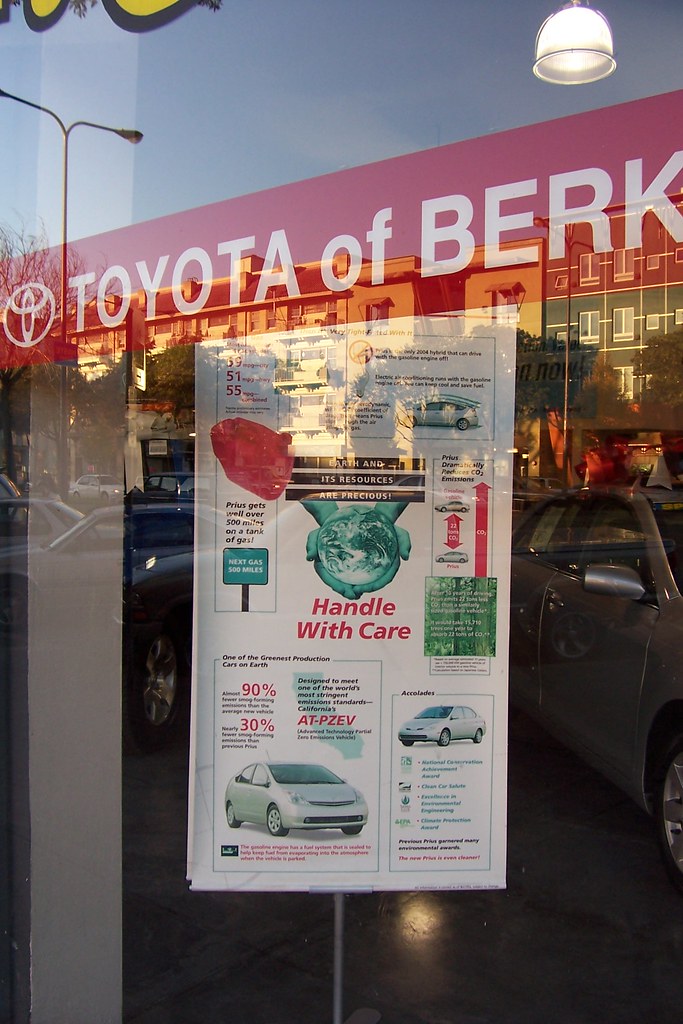 Toyota of Berkeley advertising Prius twiki.cnr.berkeley.ed… Flickr