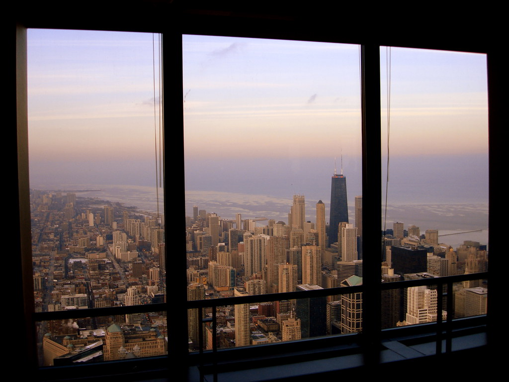99th Floor Chicago From the Sears Tower. Skydeck on 103th … Flickr