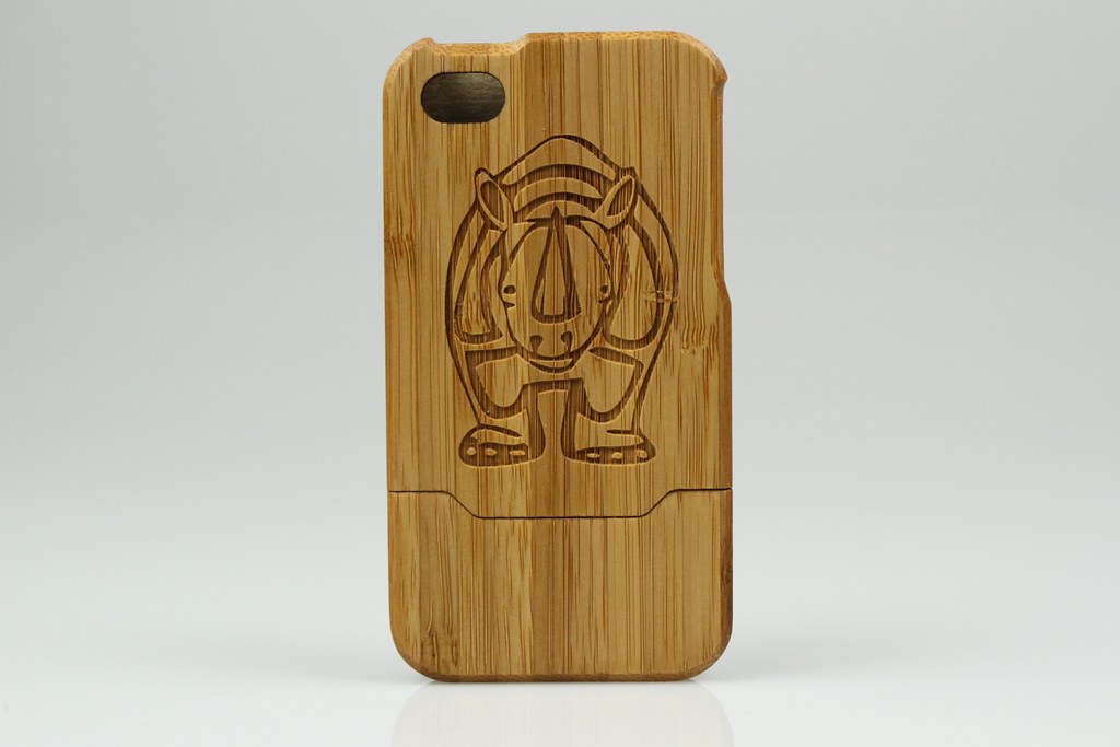 custom bamboo iphone 4 case Grovemade Flickr