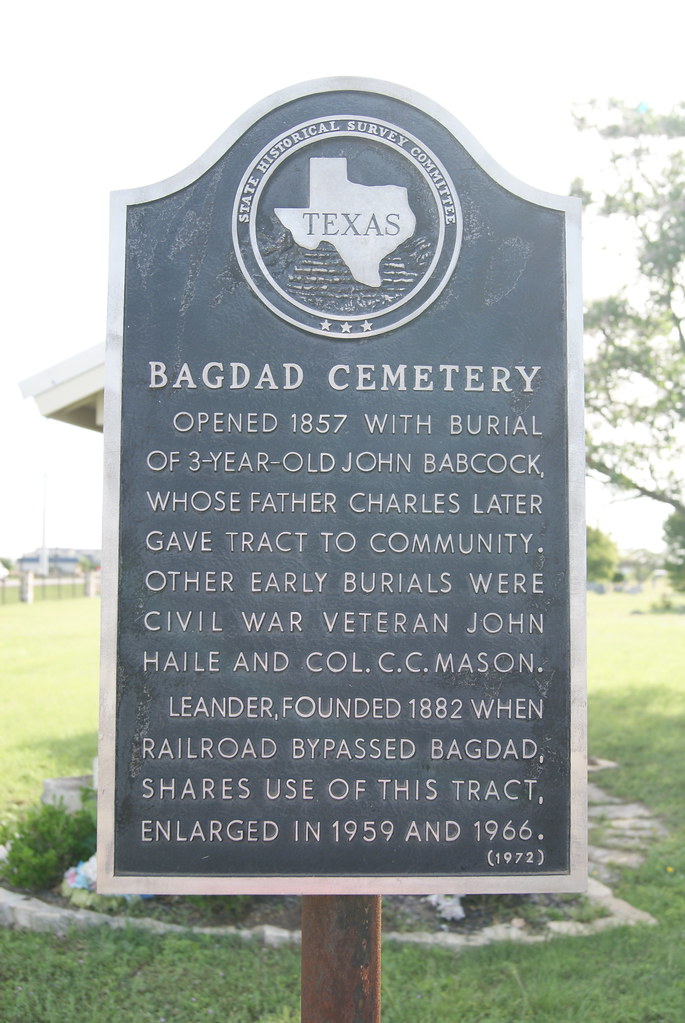 Bagdad Cemetery Opened 1857 with burial of 3yearold John… Flickr