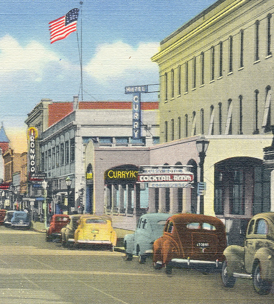 Ironwood MI UP Great Aurora St Downtown View Circa 1930s H… Flickr
