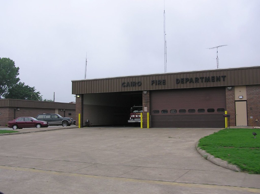 Cairo IL Police & Fire Station Contrast this with with oth… Flickr