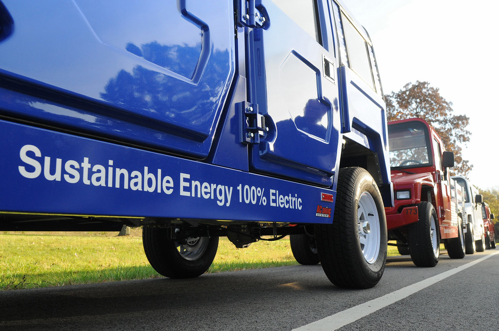 Green energy The new electric cars are 100 electric and c… Flickr