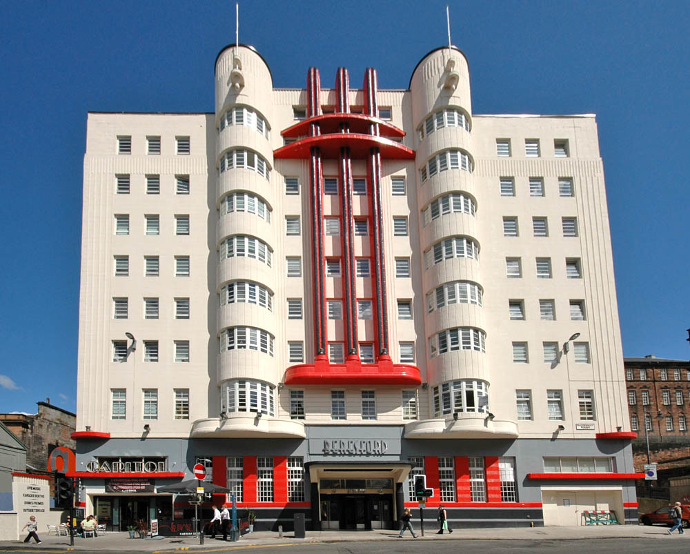 Art Deco, Glasgow The recently restored “Beresford Hotel” … Flickr