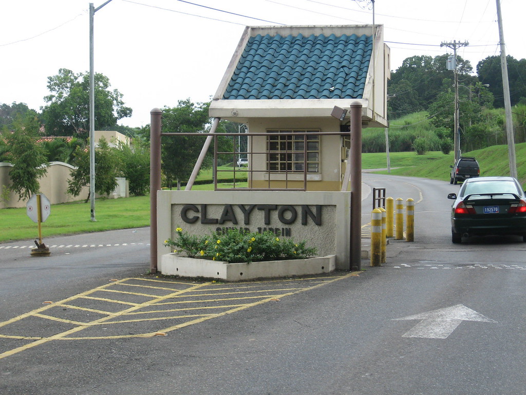 Entrance To What Was USA Base Fort Clayton Now Called … Flickr