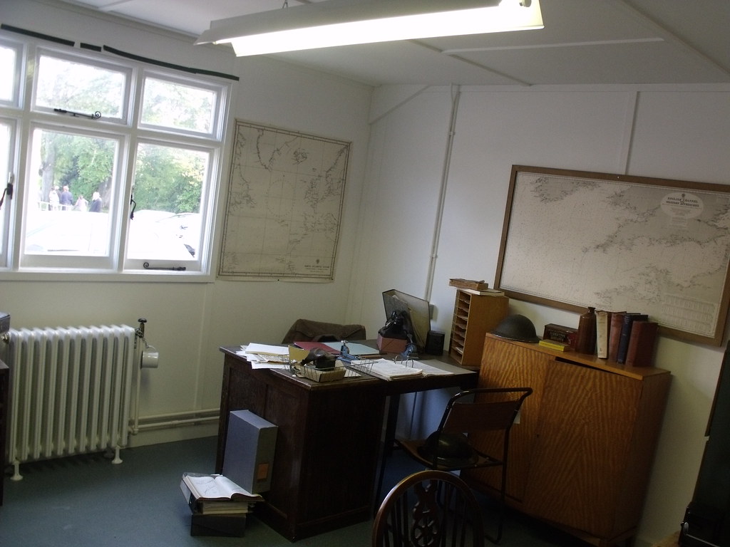 Bletchley Park Hut 8 1940s office during the war Flickr