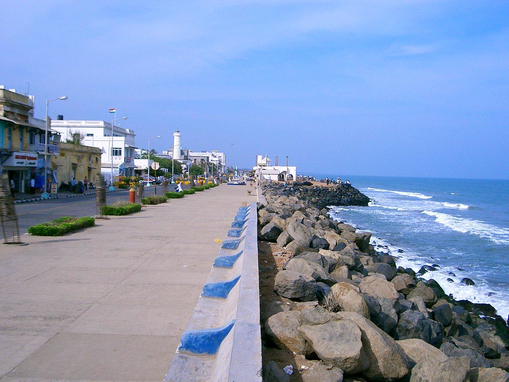 Norther Side of Beach Pondicherry N D Senthil Ram Flickr