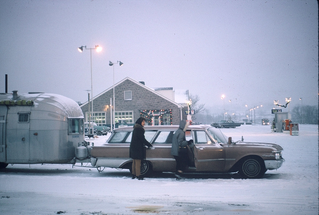 Traditional stop at Midway on the PA Turnpike, Dec 1963 Flickr