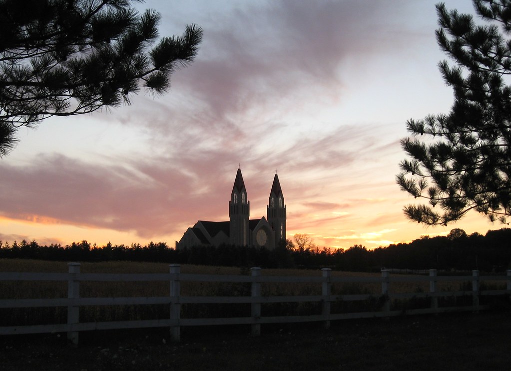 Croatian Franciscan Centre Seen from Campbellville Road. Flickr