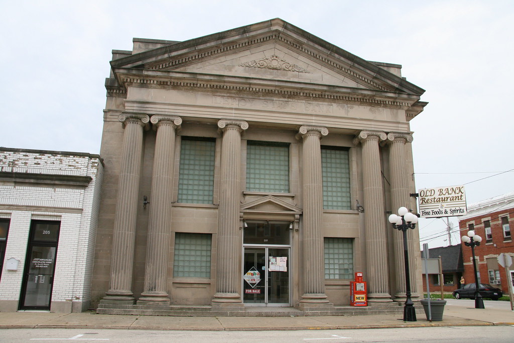 LeRoy IL, LeRoy Illinois, McLean County Note Old Bank Res… Flickr