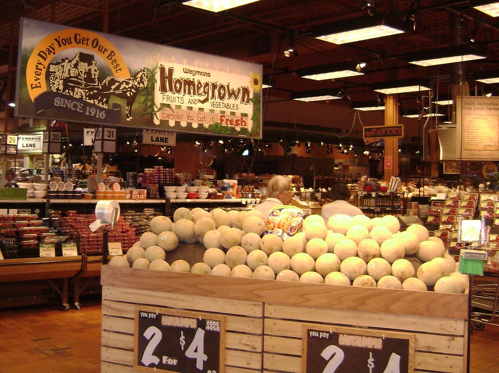 Cantaloupes Cantaloupes Wegmans in Dewitt, NY Submitted … Flickr