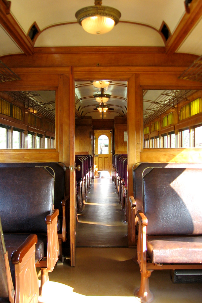 Restored Rail Car Interior Taken during the TPMG outing to… Flickr