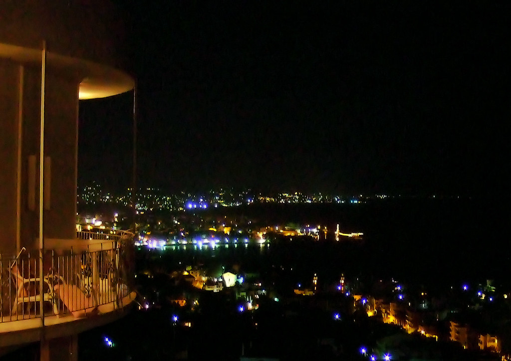 Xania at night Seen from the balcony where the wedding