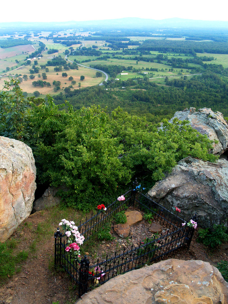 Petit Jean's grave... The grave of Petit Jean, atop Petit … Flickr