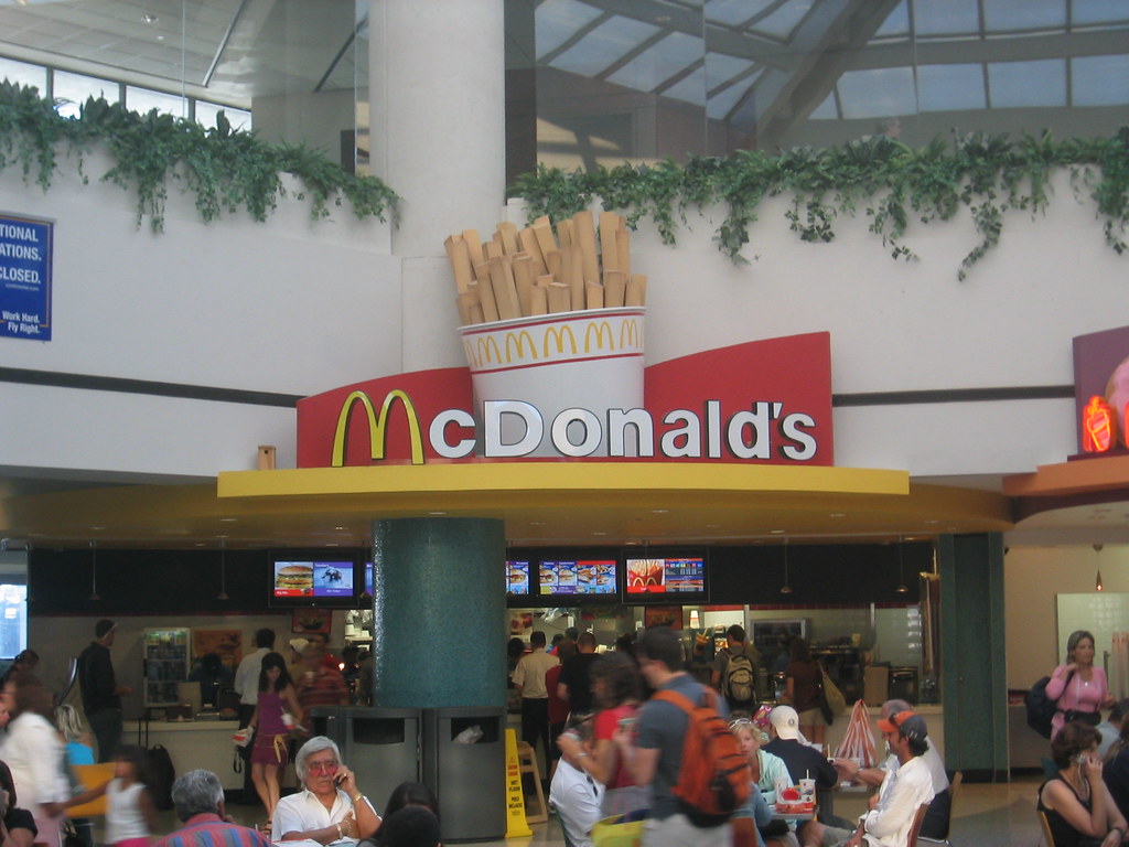 McDonald's Newark airport New Jersey USA McAddict Flickr