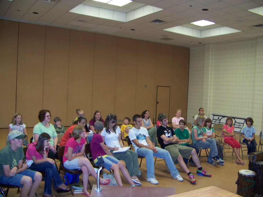 Tecumseh Drumming 001 Teens in Tecumseh learn about West A… Flickr