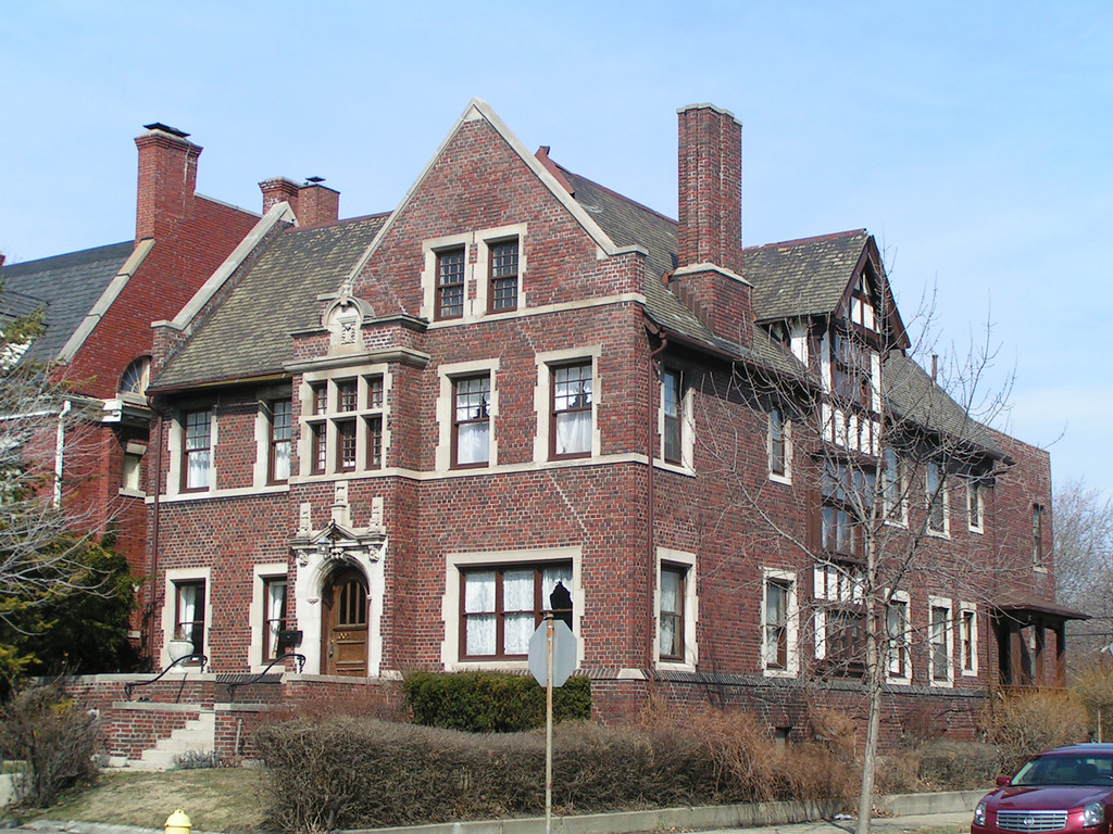 Indian Village, Detroit One of the many eclectic mansions … Flickr