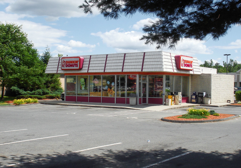 Dunkin' Donuts at Brookside Plaza on Hazard Ave; Enfield, CT a photo
