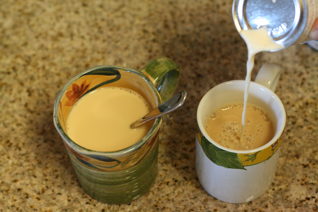 Evaporated Milk vs Half and Half in Coffee Caffeinated Teas
