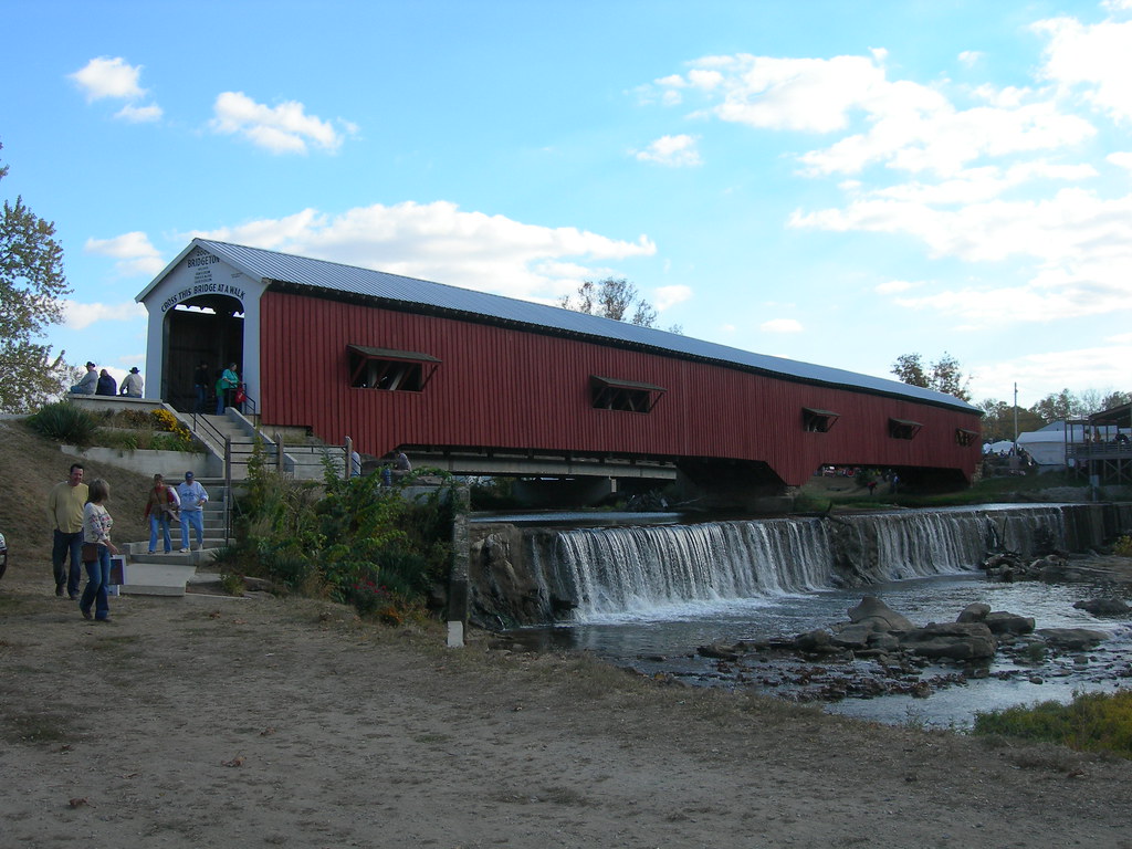 Bridgeton Covered Bridge Bridgeton, Indiana Originally con… Flickr
