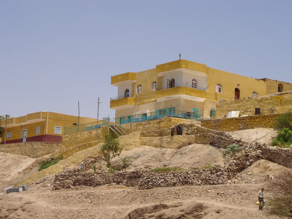 Nubian Homes, Aswan.JPG m h Flickr