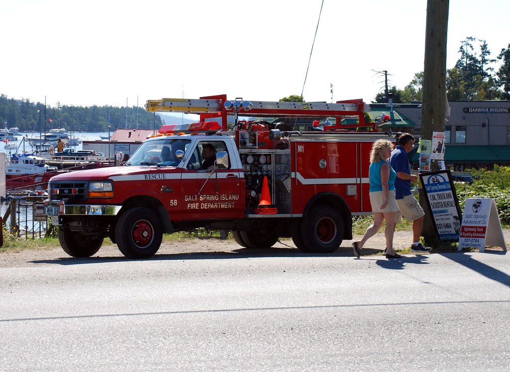 salt spring island fire department the island is very dry … Flickr