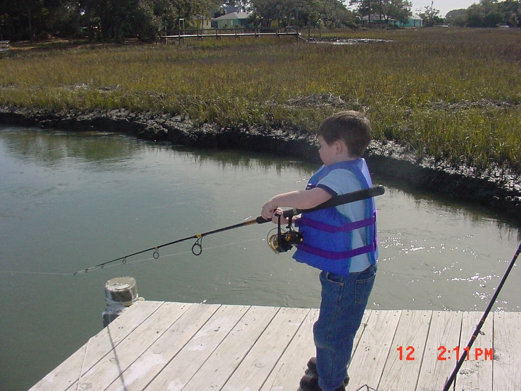 Chandler Fishing His all time favorite thing to do when we… Flickr