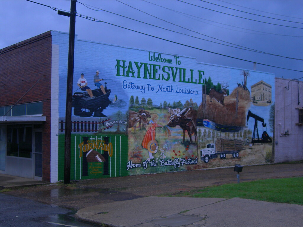 Haynesville Mural Haynesville, Louisiana Jimmy Emerson, DVM Flickr