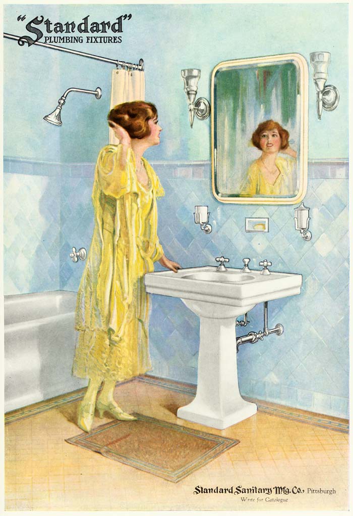 1920s Standard Plumbing Fixtures ad Jessica Hartman Jaeger Flickr