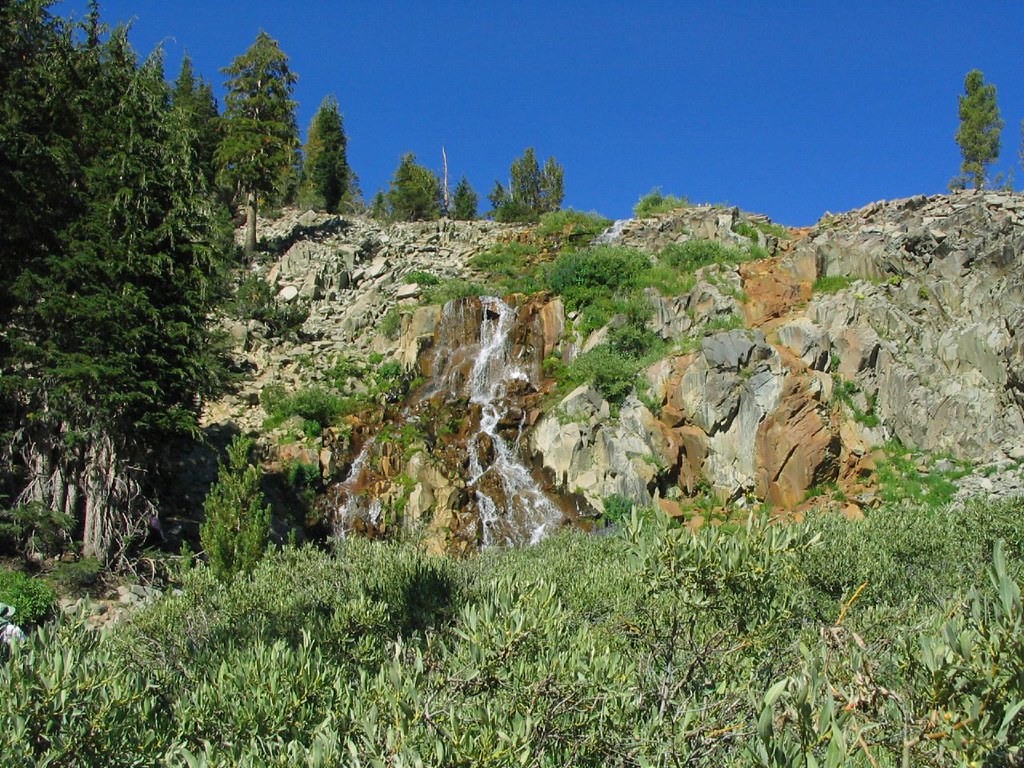 Falls, Hike to Mount Rose Summit, Nevada Mount Rose is a m… Flickr