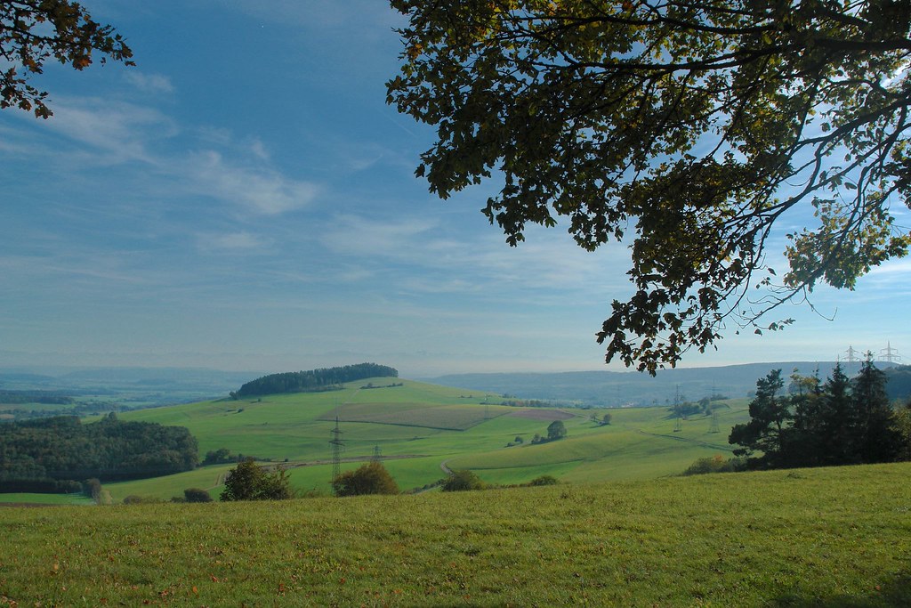 (09.10.0615.44) 0026 Alter Postweg Blick ins Hegau Flickr