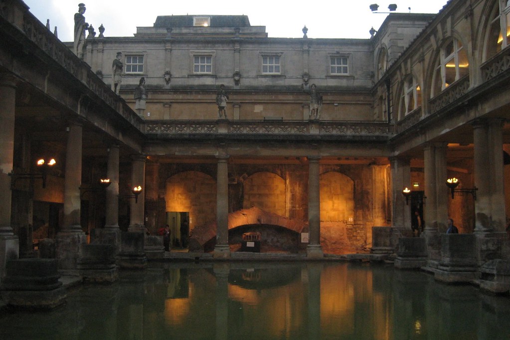 UK Somerset Bath Roman Baths and Museum The Greath … Flickr