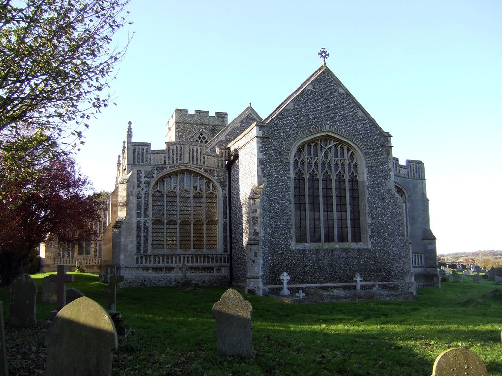 St Mary's church Glemsford Suffolk David Flickr