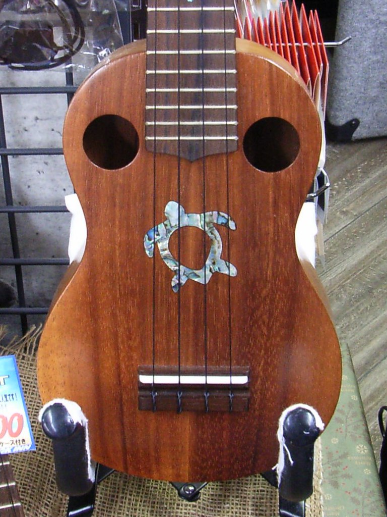 Face Ukulele face. Ishikawa Ken Flickr