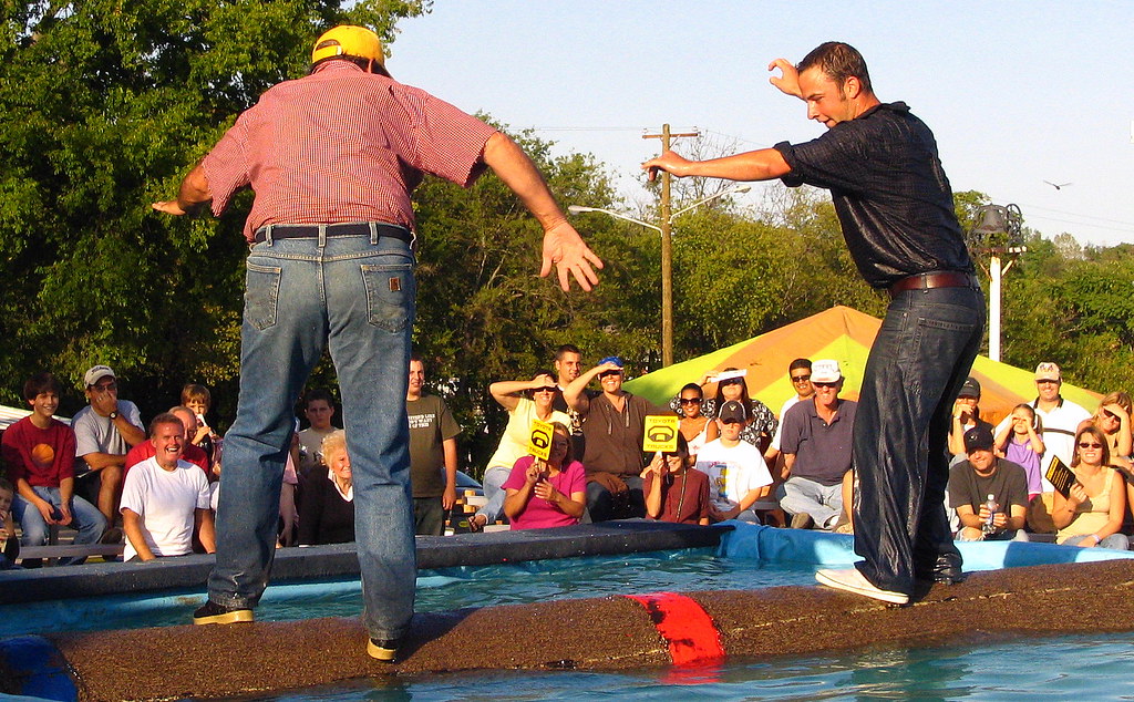 Lumberjack Ganes Log Rolling At the 2007 TN State Fair wa… Flickr