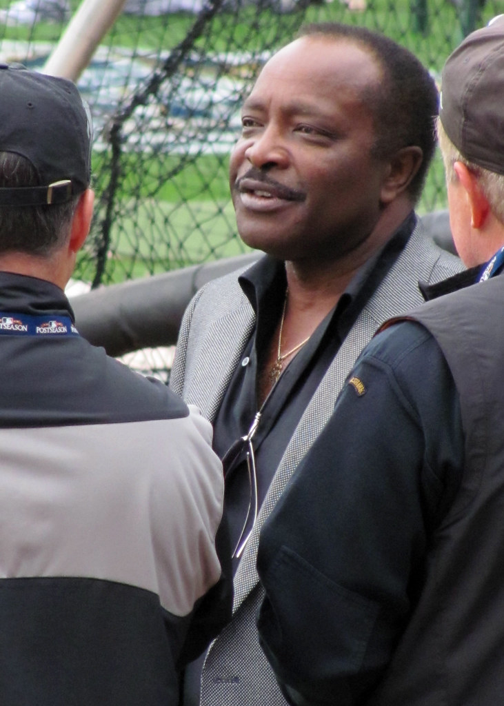 Joe HOF behind the batting cages, 2010 (19432020) Rob