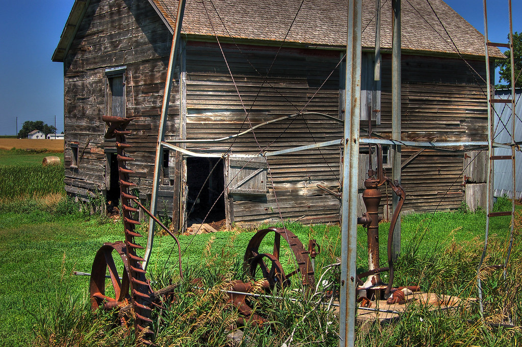 160hdr On an old abandoned farm near Plymouth, NE John Carrel Flickr