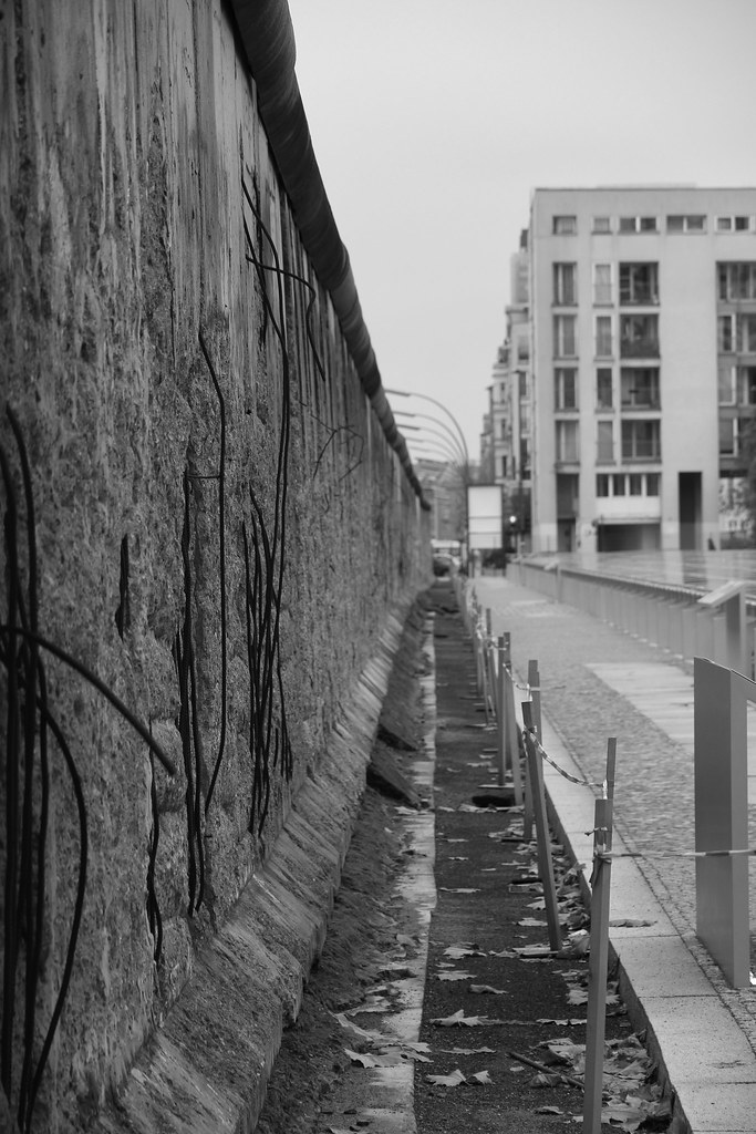 berlin wall Last piece of the Berlin wall still standing. … Flickr