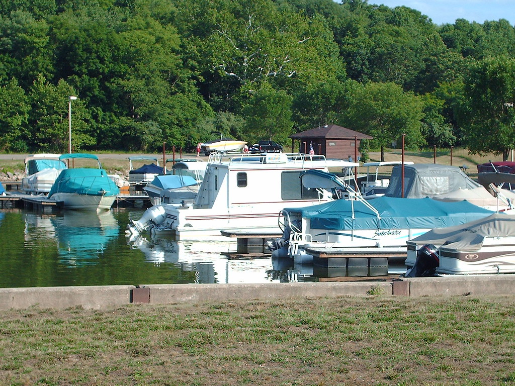 Boats at the Sugartree Marina Salt Fork State Park ohradiogirl Flickr