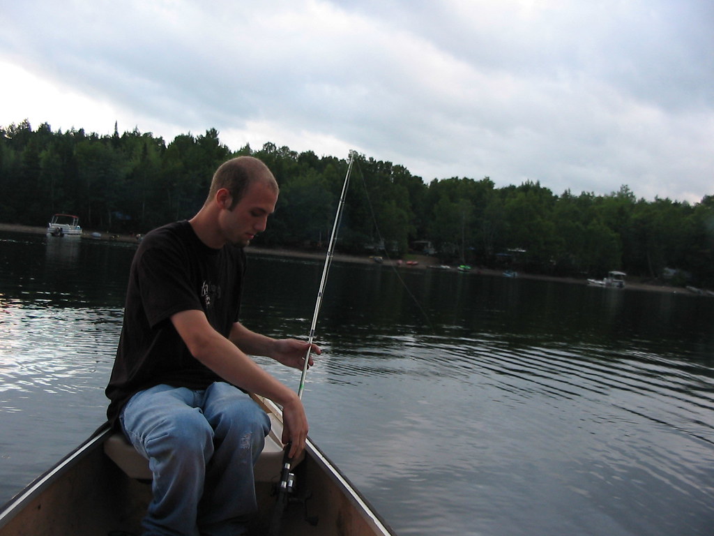 craig My boyfriend camping with me at JoMary Lake, Maine Flickr