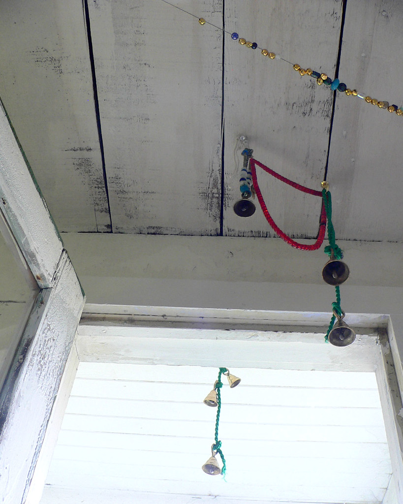 Ceiling Bells Bells are hanging above the doorway both ins… Flickr