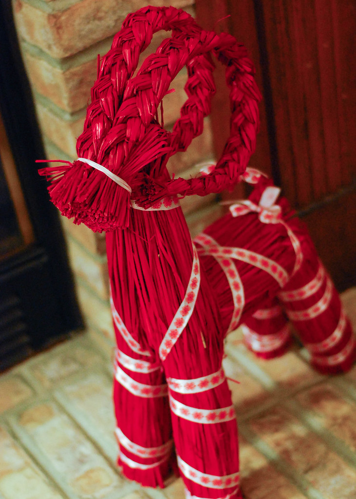 306/365 IKEA purchase We picked up a Swedish Yule Goat to … Flickr