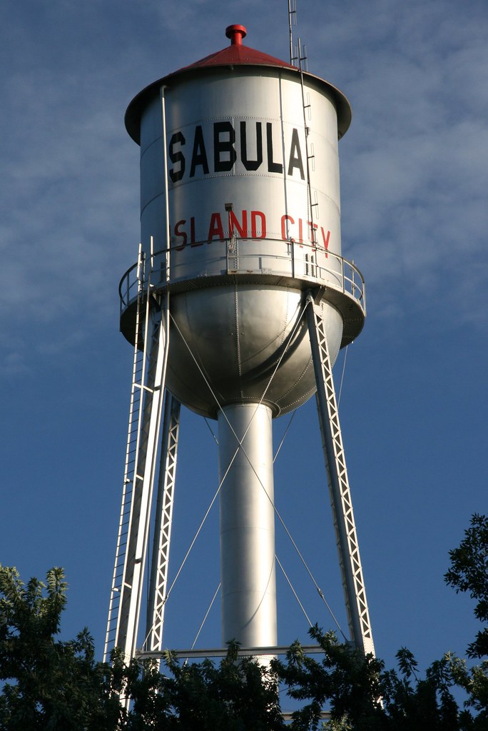 Water Tower Sabula, IA Water tower in Sabula Island, Iowa… Flickr
