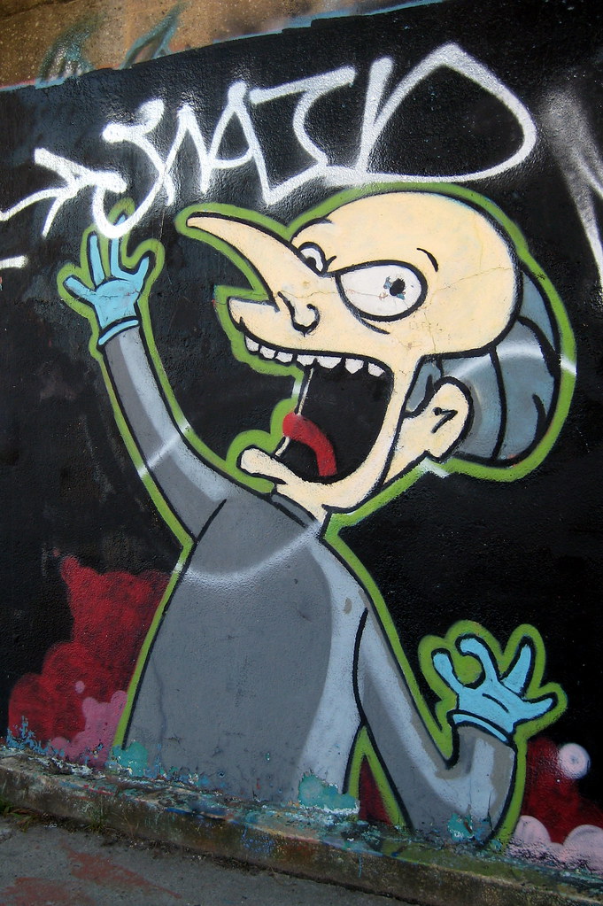 NYC Queens Woodside Mr. Burns a photo on Flickriver